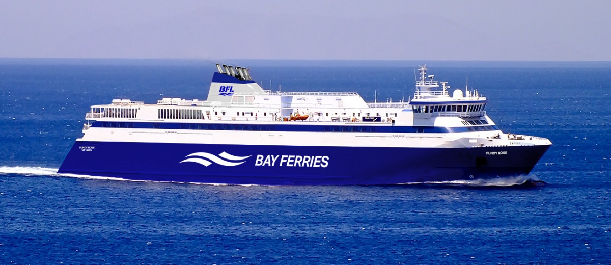 Fundy Rose ferry, Bar Harbor ME to Yarmouth NS, Canada