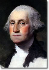 George Washington, by Gilbert Stuart