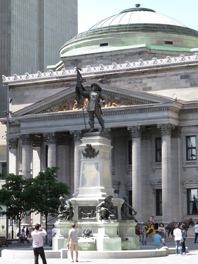 Maisonneuve Monument, Place d'Armes, Old Montreal QC