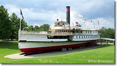 s/s Ticonderoga at Shelburne Museum, Vermont